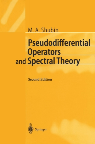 Omslagafbeelding: Pseudodifferential Operators and Spectral Theory 2nd edition 9783540411956