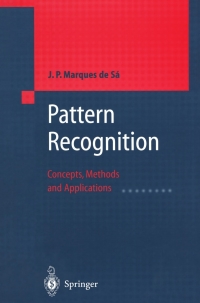 Cover image: Pattern Recognition 9783540422976