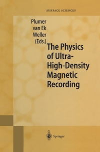 表紙画像: The Physics of Ultra-High-Density Magnetic Recording 1st edition 9783540423706