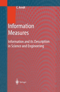 Cover image: Information Measures 9783540416333