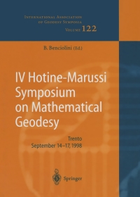 Immagine di copertina: IV Hotine-Marussi Symposium on Mathematical Geodesy 1st edition 9783540415824