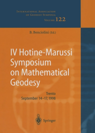 Cover image: IV Hotine-Marussi Symposium on Mathematical Geodesy 1st edition 9783540415824