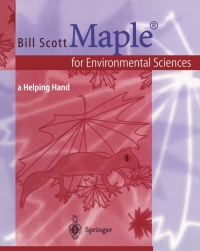 Titelbild: Maple® for Environmental Sciences 9783540658269
