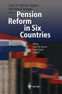 Cover image: Pension Reform in Six Countries 1st edition 9783540417149