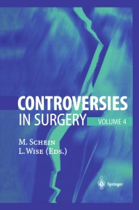Cover image: Controversies in Surgery 1st edition 9783540411031