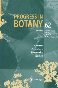 Imagen de portada: Progress in Botany 9783540675518