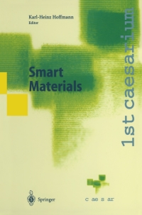 Imagen de portada: Smart Materials 1st edition 9783540679578