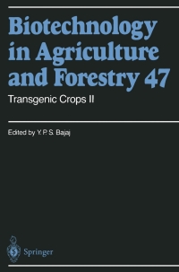 Cover image: Transgenic Crops II 1st edition 9783540671312