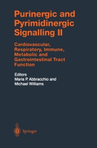 Immagine di copertina: Purinergic and Pyrimidinergic Signalling II 1st edition 9783540678489