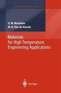 Titelbild: Materials for High Temperature Engineering Applications 9783540668619