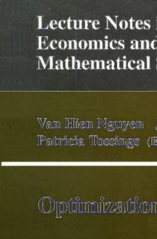 Cover image: Optimization 1st edition 9783540669050