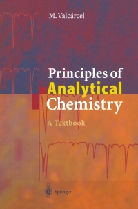 Cover image: Principles of Analytical Chemistry 9783540640073