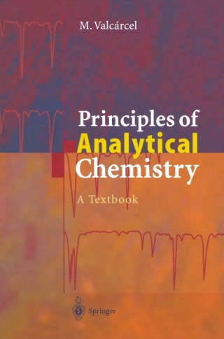 Imagen de portada: Principles of Analytical Chemistry 9783540640073