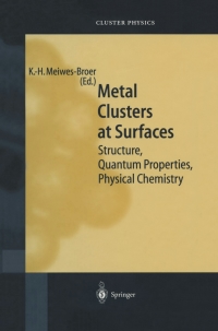 صورة الغلاف: Metal Clusters at Surfaces 1st edition 9783540665625