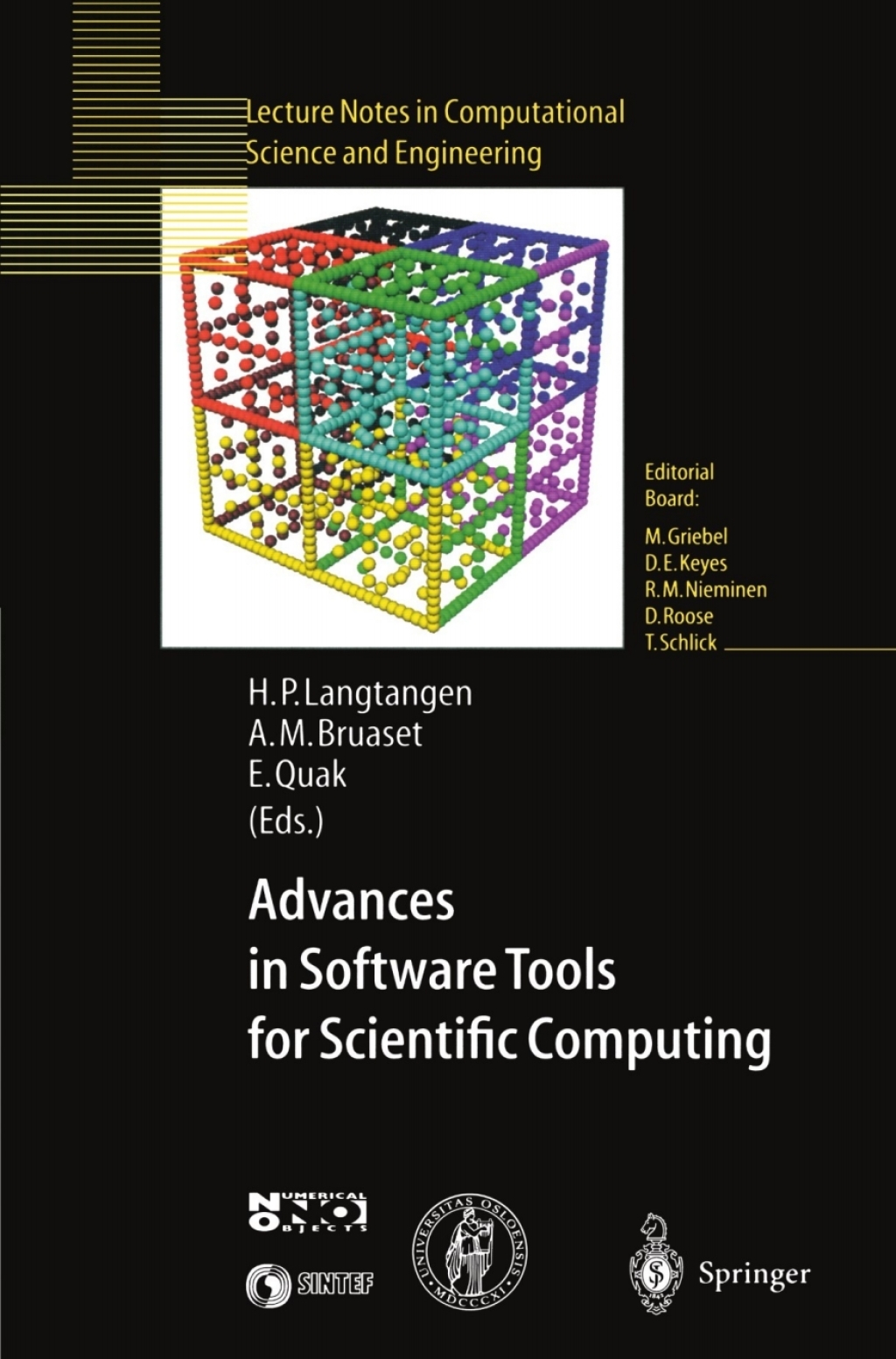 Advances in Software Tools for Scientific Computing 1st Edition