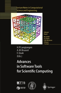 Imagen de portada: Advances in Software Tools for Scientific Computing 1st edition 9783540665571