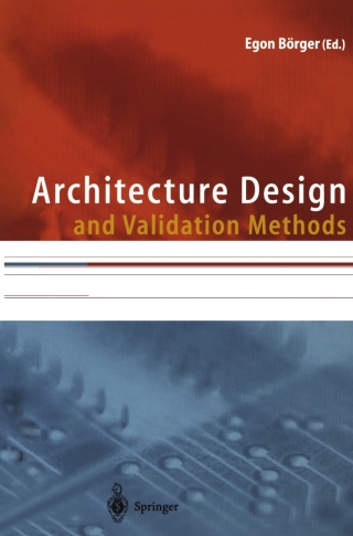 Omslagafbeelding: Architecture Design and Validation Methods 1st edition 9783540649762