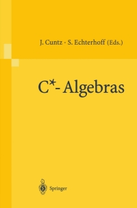 صورة الغلاف: C*-Algebras 1st edition 9783540675624