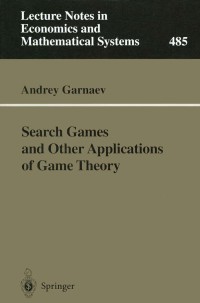 Cover image: Search Games and Other Applications of Game Theory 9783540671954