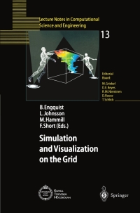 Cover image: Simulation and Visualization on the Grid 1st edition 9783540672647