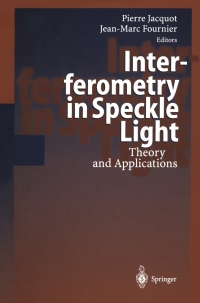 Cover image: Interferometry in Speckle Light 1st edition 9783540679431