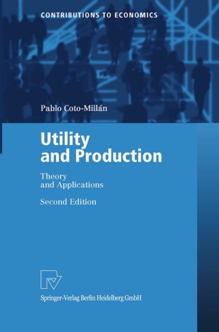Cover image: Utility and Production 2nd edition 9783790814231