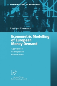 Cover image: Econometric Modelling of European Money Demand 9783790815221