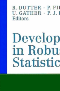 Cover image: Developments in Robust Statistics 1st edition 9783790815184