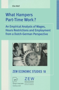 Titelbild: What Hampers Part-Time Work? 9783790800067