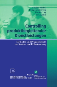 Cover image: Controlling produktbegleitender Dienstleistungen 1st edition 9783790800739