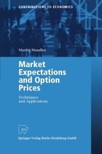 Cover image: Market Expectations and Option Prices 9783790800494