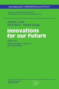 Imagen de portada: Innovations for our Future 9783790814347