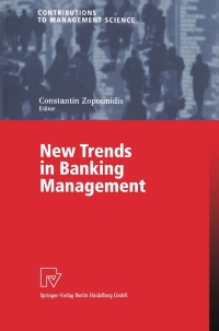 Titelbild: New Trends in Banking Management 1st edition 9783790814880