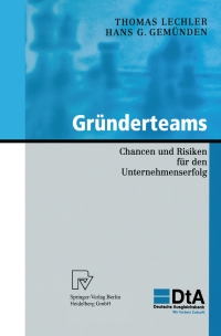 Cover image: Gründerteams 9783790814859