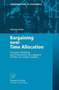 Cover image: Bargaining over Time Allocation 9783790813913
