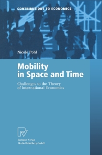 Cover image: Mobility in Space and Time 9783790813807