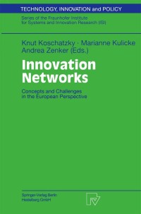 表紙画像: Innovation Networks 1st edition 9783790813821