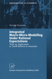 Cover image: Integrated Macro-Micro-Modelling Under Rational Expectations 9783790812749