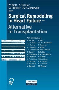 Cover image: Surgical Remodeling in Heart Failure 1st edition 9783798512238