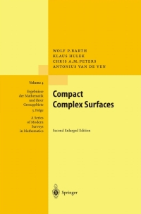 Imagen de portada: Compact Complex Surfaces 2nd edition 9783642577383