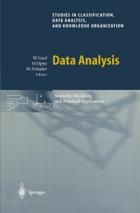 صورة الغلاف: Data Analysis 1st edition 9783540677314