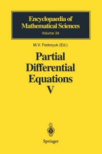 Imagen de portada: Partial Differential Equations V 1st edition 9783540533719