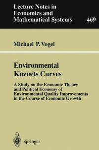 Cover image: Environmental Kuznets Curves 9783540656722