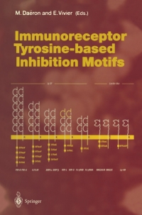 Cover image: Immunoreceptor Tyrosine-based Inhibition Motifs 1st edition 9783540657897