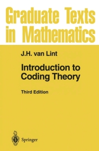 Omslagafbeelding: Introduction to Coding Theory 3rd edition 9783642636530