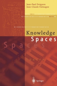 Imagen de portada: Knowledge Spaces 9783540645016