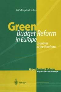 Cover image: Green Budget Reform in Europe 1st edition 9783540647188