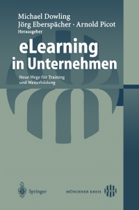 Omslagafbeelding: eLearning in Unternehmen 1st edition 9783540005438