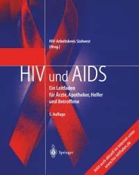 صورة الغلاف: HIV und AIDS 5th edition 9783540011545