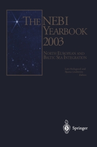 صورة الغلاف: The NEBI YEARBOOK 2003 1st edition 9783540404194